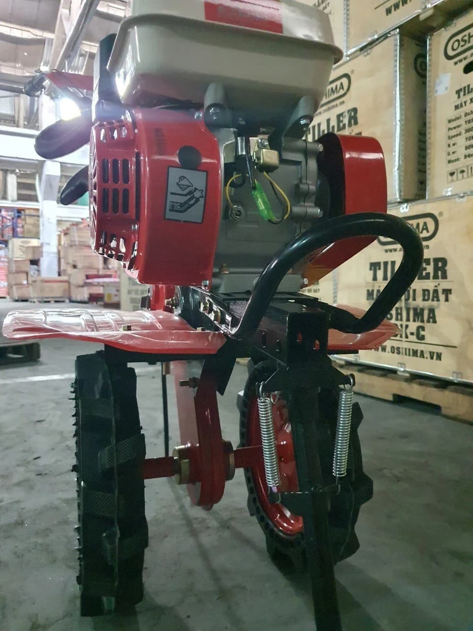 Máy Xới Đất Oshima XDX-C 7.0HP Đỏ 4 Thì Chính Hãng – Giải Pháp Làm Đất Hiệu Quả - Góc nhìn 6